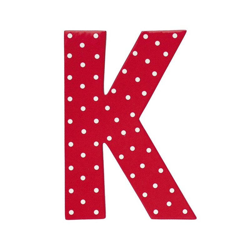 Litera K - dekoracja na ścianę