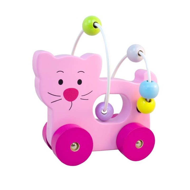 Mini labirynt na kółkach - kotek...