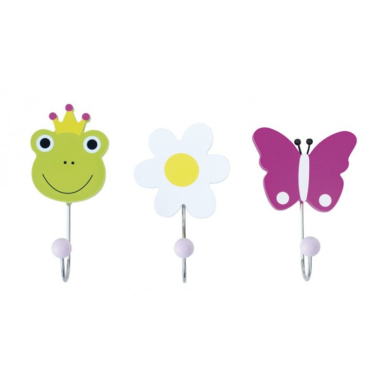 Wieszak samolot - potrójny-1207-R16009-Uroczy drewniany